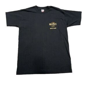 Vintage Hard Rock Cafe T Shirt Single Stitch Embroidered Size Large New York USA